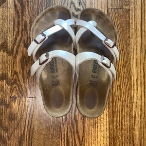 Brown and Pearl Birkenstocks size 37